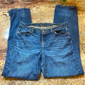 Vera Wang Simply Vera Wang Size 12 Premium Straight Medium Blue Jeans